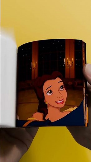 Beauty and the Beast Dance 🌹✨ Hyper Flipbook Animation