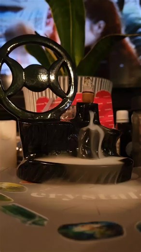 Sit down with us and watch the incense burn 🔥 #fyp #watertownsd #foryoupage #incenseburner #witchtok #southdakota