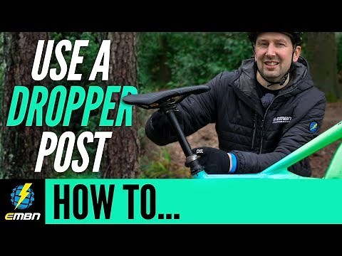 How To Ride With A Dropper Seatpost | E-MTB Skills