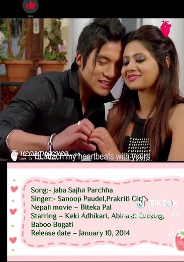 Song:- Jaba Sajha Parchha Singer:- Sanoop Paudel,Prakriti Giri Nepali movie – Biteka Pal Starring – Keki Adhikari, Abinash Ghising, Baboo Bogati Release date – January 10, 2014 #jaba_sajha_parxa_timro_yad_badxa #jaba_sajha_parx_timro_yaad_badhx😍💗💗🙈 #jabasajhaparxtimroyaadbadhxa #jabasajhaparxa #jabasajhaparxa❤️ #jabasajhaparxa❤️ #jabasajhaparcha #jabasajhaparxatmroyaadbadxa♥️🥺 #jabasajhaparchha #jabasajhaparchatmroyaadbardcha #biteka_pal #bitekapal #bitekapal💕 #bitekapal #sanooppoudel #pra