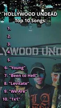 HOLLYWOOD UNDEAD Songs Ranked #hollywoodundead #music #raprock #rockmusic #numetal #band #undeadarmy
