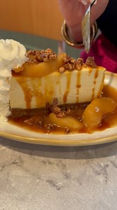 Start your week on a sweet note! 🍰 🍎 Our Rum Spiced Apple Cheesecake is just what you need. #HereForTheFall | Copeland's of New Orleans