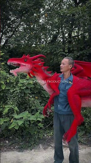 Red Dragon Arms Puppet