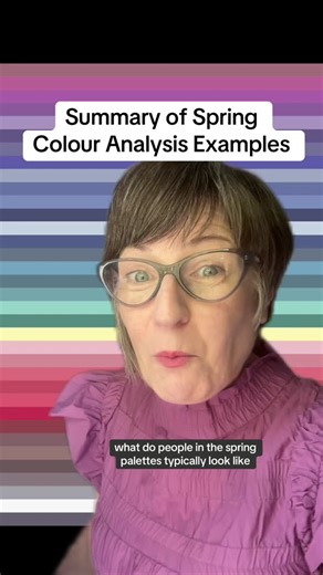 I purposely chose people for this video who you may not have expected to be given a True Spring colour analysis result by simply looking at them. I hope this video has helped you to orient and/or confirm in your mind the colouring possibilities of Springs 💕🎨⭐️ #carolbrailey #coloranalysis #colouranalysis #sparkle #undertone #naturalbeauty #authenticity #colouranalysistok #coloranalysistok #personalcoloranalysis #personalcolouranalysis #colourseasons #colorseasons #beauty #greenscreen