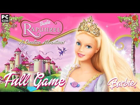 Barbie™ as Rapunzel: A Creative Adventure! (PC 2002) - Full Game HD Walkthrough - No Commentary