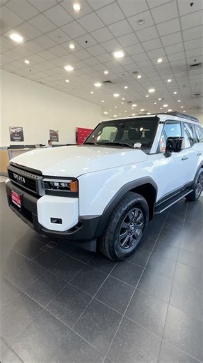 Brand-New 2027 Toyota Land Cruiser 4x4 in Wind Chill Pearl is Up for Grabs Now at Toyota Place!