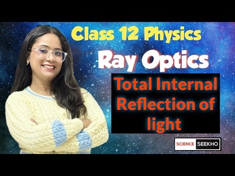 Total Internal Reflection and it’s applications #totalinternalreflection #scienceseekho #rayoptics