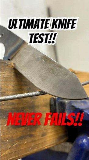 The ultimate way to test your knife’s edge!