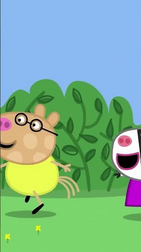 Peppa and Her Friends Play Hide and SEEK! 🫣👀 #PeppaPigandFriends #shorts