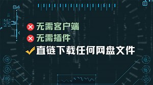 无需客户端、插件，直链下载网盘文件！支持阿里云盘、Onedrive