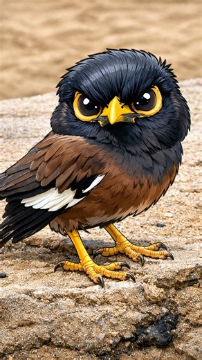 Ed Boutilier | Meet my new friend Mynah. Introduced to Hawaiʻi in 1865 to control army worms, the common mynah is now everywhere you look. Loud, bold,... | Instagram