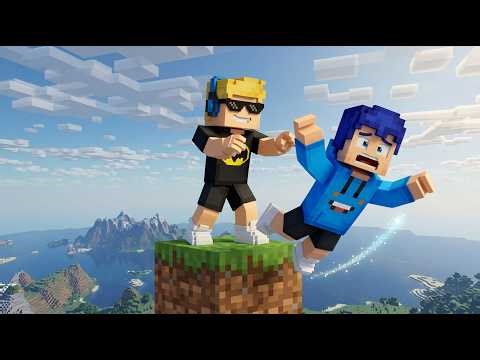 My Brother Trolled Me on One Block! 😱 Minecraft