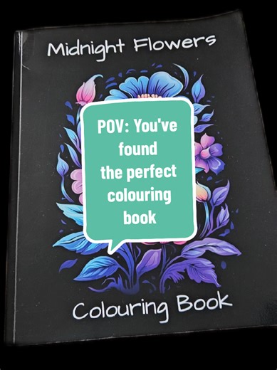 Relax, Unwind & Get Creative with 64 Beautiful Floral Designs - All on Striking Black Backgrounds! Discover a soothing escape in this elegant 8.5 x 11 inch floral colouring book, thoughtfully designed for adults who love bold, dramatic artwork. Each page features a single-sided illustration to prevent bleed-through, making it perfect for colored pencils, gel pens, markers, and more. What’s Inside: 64 Floral Illustrations - From whimsical blossoms to intricate botanical arrangements, every page o