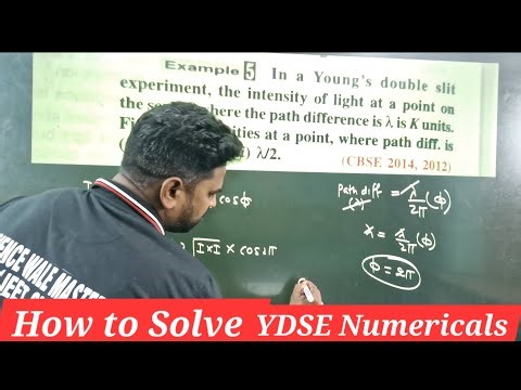 HOW TO SOLVE YDSE NUMERICALS |