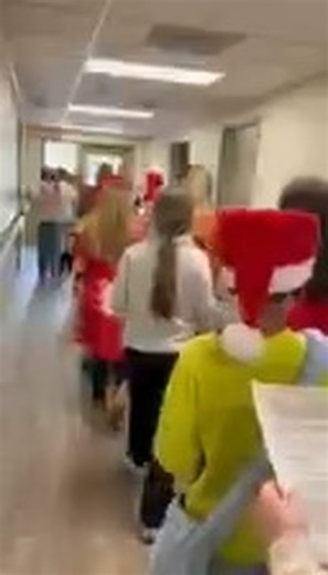 Fayetteville Academy on Instagram: "Today was a beautiful reminder of the heart of Fayetteville Academy. Our 5th grade students and teachers, including Mrs. Severt, made a special trip to visit Ms. Barb Lambert, sharing the gift of Christmas carols, smiles, and love. Their hope was simple, to lift her spirits and warm her heart, and in true FA fashion, they did just that. Moments like these show our students learning lessons that go far beyond the classroom: kindness, compassion, and the power o