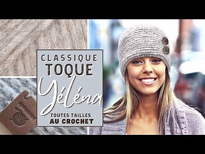 CLASSIC TOQUE YELENA IN ALL SIZES FROM BABY TO ADULT HYPER EASY CROCHET TUTORIAL @MamieCrochet
