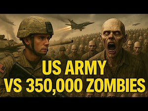 “US Army VS 350,000 Zombies – Full Animated War” | Ani_Fight