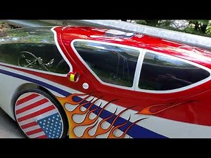 Go One Evo R, USA Paint Scheme June 2021 Velomobile
