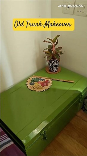 Old Trunk Makeover | Easy DIY Colouring | Budget Friendly Furniture Upcycle #mitasmocktail #home