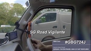 58K views · 125 reactions | 18dec2025 0745hrs pie #GBG724J nissan nv350 handphone driving . use of mobile device while driving quoted Irresponsible driver in vehicle, GBG724J, keeps hogging 2nd lane of expressway and using phone while driving. Driver was also drifting in lane and resulted in cutting into other driver's lane. Driver also slowed down for no reasons on many occasions! 郎 | SGRV | Facebook