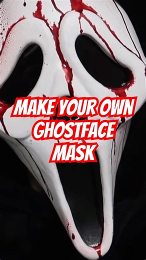 How to make your own Ghostface mask from EVA foam - FREE TEMPLATE!