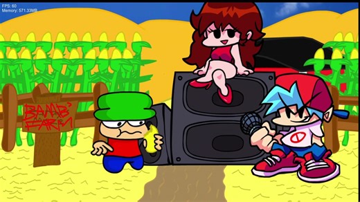 【fnf/bambi bus】popcorn和cob(old)