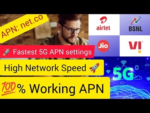 Fastest 5G APN settings for All Network 🛜 | fastest 5g apn settings | best 5g apn settings| 🚀💯🛜👌