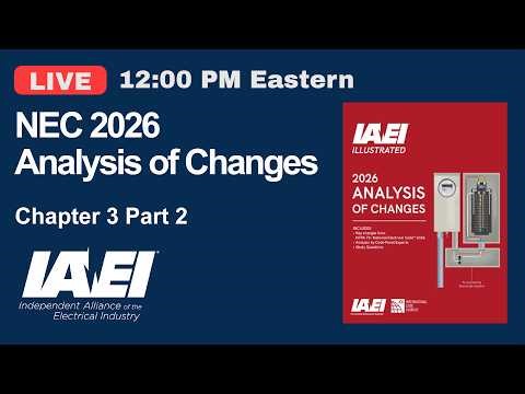 NEC 2026 Chapter 4 part 1