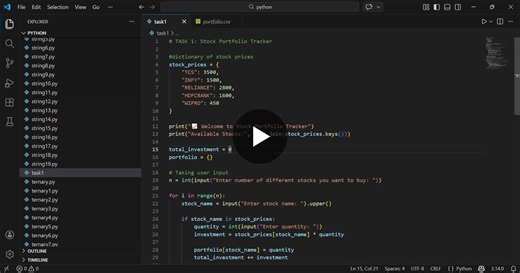 #codealpha #pythonproject #pythonlearning #techstudent #programming #internshipjourney | Shreya Kurapati