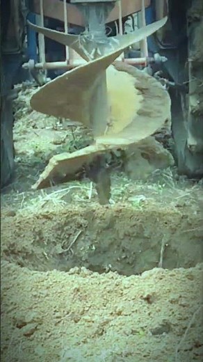 Soil Drilling Machine for Tree Planting 🌳 | Big Hole in Seconds!