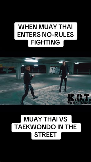 Muay Thai Techniques in No-Rules Fighting Scenarios