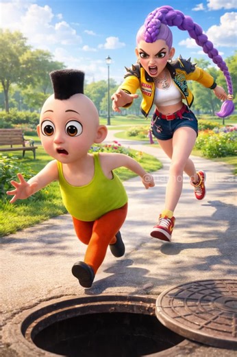 Roblox Hamood Habibi Shaves Rumi's Purple Hair