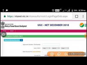 NTA NET REVISED RESULT DEC 2018