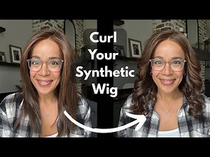 How To Curl Your Synthetic Wig - Beginner Friendly Tutorial / Step by Step ✨