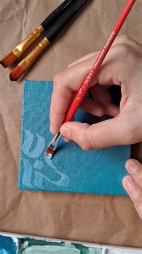 Easy Background Painting for Beginners #shorts