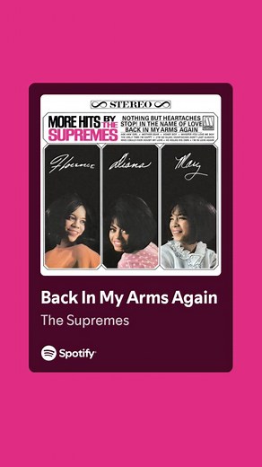 We’ve been singing “Back in My Arms Again” non-stop for 60 YEARS! Here’s to the enduring legacy of these Classic Motown icons. ⭐️https://www.youtube.com/watch?v=z7p1J39qc3g #TheSupremes #BackInMyArmsAgain #60thAnniversary #ClassicMotown Supremes | Classic Motown