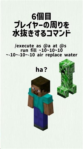 マイクラコマンド集Part2 #マイクラ #minecraft #マインクラフト #コマンド #統合版