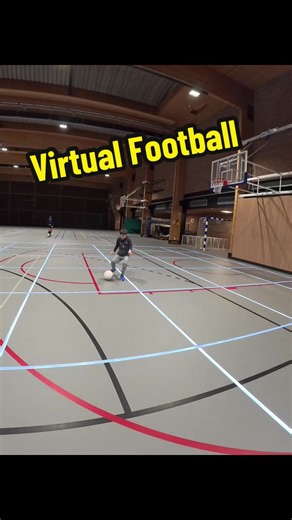 Virtual football #povfootball #goalkeeper #soccerpractice | football