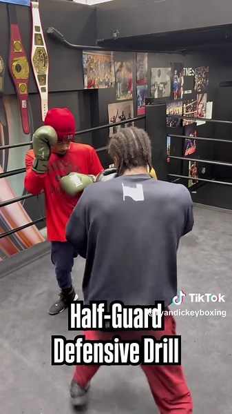 Effective Half Guard Defense Drill for Boxers
