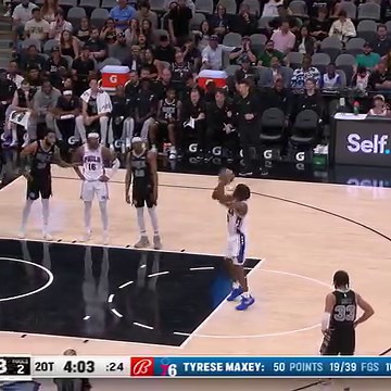 431K views · 2.7K reactions | WHAT AN ENDING 勞 The Philadelphia 76ers outlasted the San Antonio Spurs in 2OT to secure their 5th-straight win! | NBA | Facebook