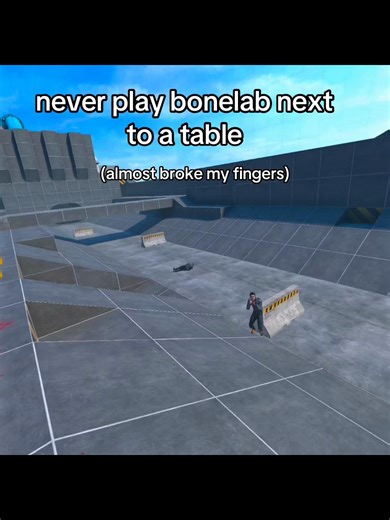 Experiencing Pain While Playing Bonelab