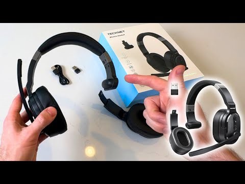 TECKNET Bluetooth Trucker Headset Review – Single & Dual Ear, Noise-Cancelling Mic, 50H Battery Life