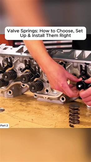 Valve Springs Choosing & Installing Right P2#cars #engine #rebuild #fyp #carengine