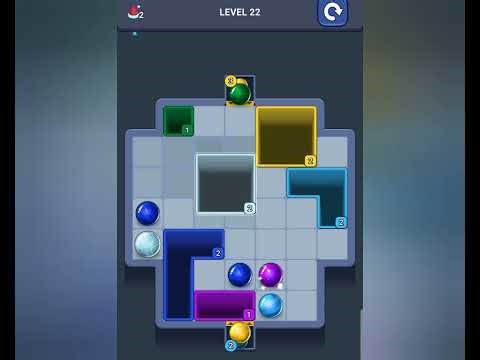 Drop Escape Color Puzzle Level 22 Solution Walkthrough