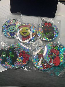 Forsaken Silly Pins! (BIG!) - Etsy