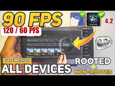🔥90 & 120 FPS BEST GFX TOOL FOR BGMI/PUBG | Unlock 120 & 90 fps Best gfx tool bgmi 4.2 update 