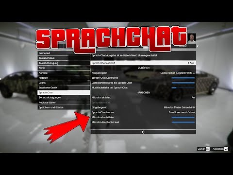 GTA Online: Alle SPRACHCHAT Einstellungen (Tutorial)