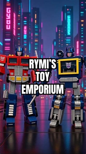 LEGO Transformers OPTIMUS PRIME vs LEGO SOUNDWAVE - Epic Battle! #kidsvideo #lego #transformers