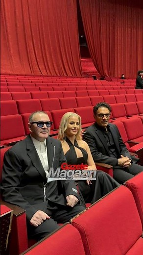 Büşra Pekin, Şafak Sezer, and Uğur Aslan from the film Ketenpere Dalavere reunited.