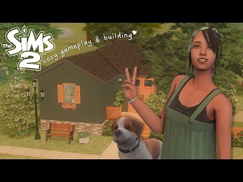 playing & building in the sims 2 for the first time in years 🤍 cozy gameplay & speed build
